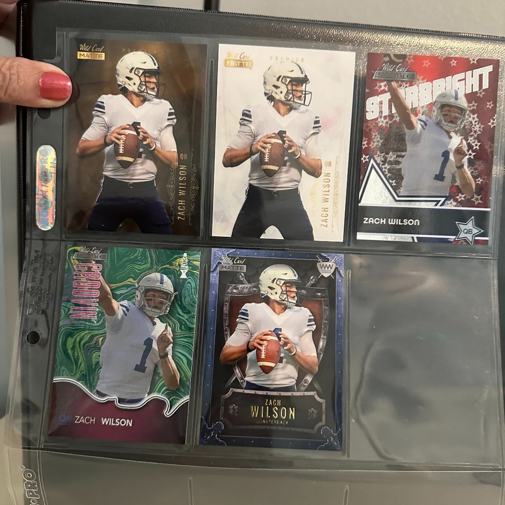 Kyle Wilson ( QB Jets ) 1st Year Cards
